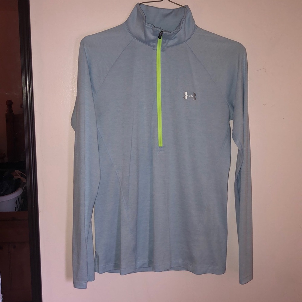 3/4 zip work out shirt